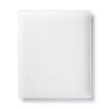 【MUJI 無印良品】聚丙烯檔案夾/A4.30孔