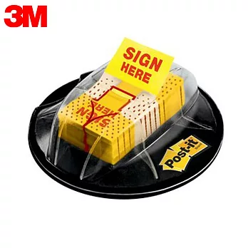 3M 680-HVSH 可再貼Sign Here標籤 2.5x4.3公分