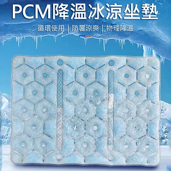 【美好家 Mehome】宇航級PCM 防暑降溫冰涼坐墊 汽車椅墊 寵物涼墊   藍色