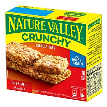 【Nature Valley】天然谷纖穀派-蘋果燕麥棒(210g)(到期日:2025/02/27)