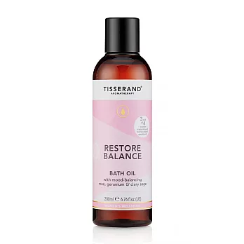 TISSERAND 女性平衡沐浴油 Restore Balance Bath Oil 200ml