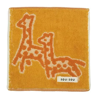 【日本丸真】SOU SOU 京都新和風口袋小方巾 長頸鹿 長頸鹿