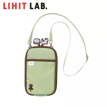 LIHIT LAB. 貓貓隨身包  蘋果綠