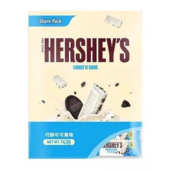 【Hershey’s 好時】 巧酥可可風味片(袋裝)143g