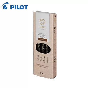 PILOT限量ILMILY香味系列鋼珠筆 香味組4入 棕