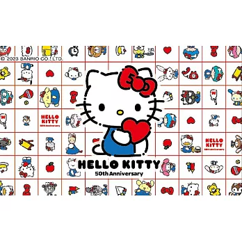 HELLO KITTY50TH悠遊卡-Hello everyone【受託代銷】