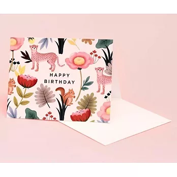 【 Clap Clap 】ANIMAL KINGDOM BIRTHDAY CARD 生日卡 #GB28