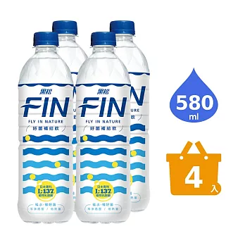 《黑松》FIN好菌補給飲580ml (4入/組)