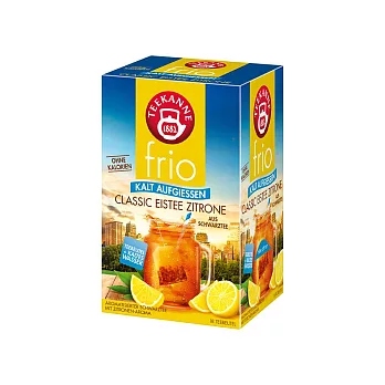 德國《TEEKANNE》frio系列 檸檬紅茶 flavored Black Tea-Lemon flavor (2.5g*18入/盒)