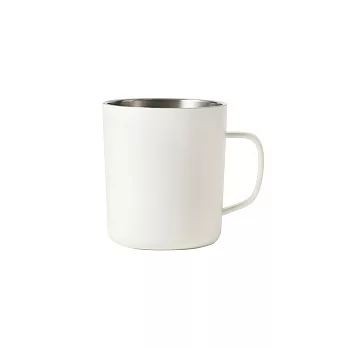 【MUJI 無印良品】不鏽鋼馬克杯/490ML 白