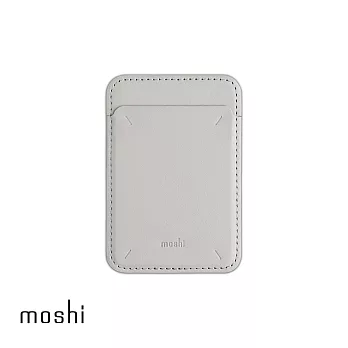 Moshi Magnetic Slim Wallet 磁吸卡套 (兼容MagSafe) 迷霧灰