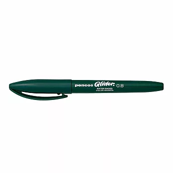 【HIGHTIDE】Penco Glider Color 水性原子筆0.8mm ‧ 深綠色