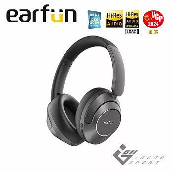 EarFun Wave Pro 耳罩式降噪藍牙耳機 黑色