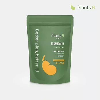 【彼蛋白】植選蛋白粉-金沙芝麻 (500克/袋)