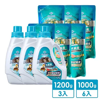 台塑生醫濃縮洗衣精3+6組