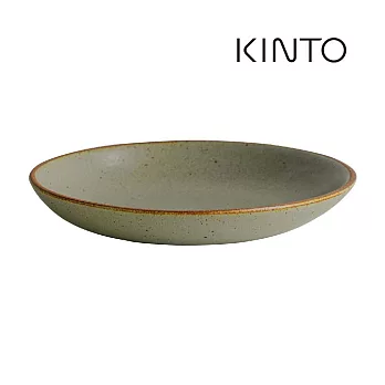 KINTO / TERRA 深盤 23cm 灰褐