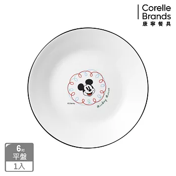 【美國康寧】CORELLE 歡樂米奇家- 6吋平盤