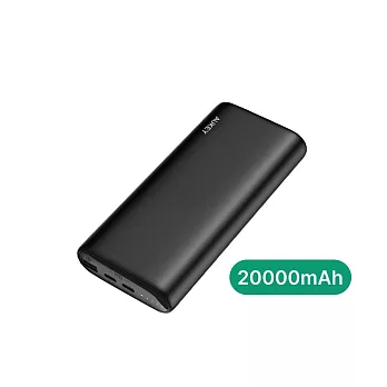 Aukey Essential 20000mAh (PB-Y37) 65W PD快充 行動電源 黑色