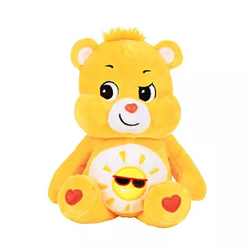 【正版授權】Care Bears 絨毛玩偶 9吋 娃娃/玩偶/愛心熊/彩虹熊 - 陽光熊