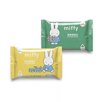 樂彩森林 miffy潔膚柔濕巾- 20抽X10包