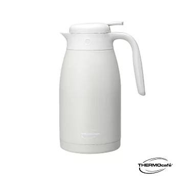 【THERMOcafe凱菲】不鏽鋼真空保溫壺2000ml (TCTP-2000-LGY) 凝脂灰