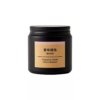 【MUJI 無印良品】芬香蠟燭.櫻花香味/85g