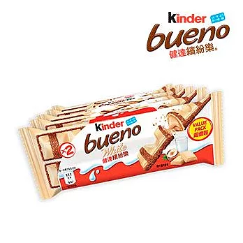 【Kinder 健達】繽紛樂5入組195g-白巧