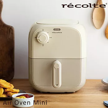 recolte 日本麗克特Air Oven Mini 氣炸鍋 RAO-2 燕麥白