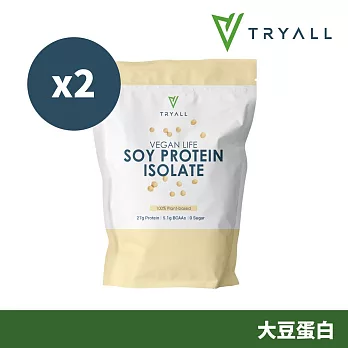 [台灣 Tryall] 分離大豆蛋白 (1kg/袋)X2