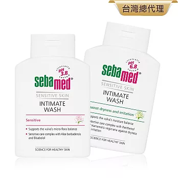 sebamed施巴 護潔露(pH3.8一般型/黃金女郎加強型)200ml任選二入