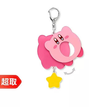 任天堂《周邊》星之卡比裝飾吊飾（漂浮）［含貼紙］⚘ Nintendo Switch ⚘ 公司貨