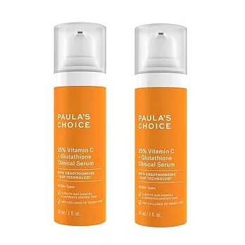 【2入組】PAULA’S CHOICE 寶拉珍選 C25瞬效亮白淡斑精華30ml