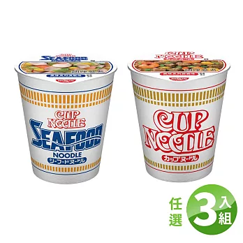 【NISSIN 日清】合味道原味系列杯麵 (三杯組)