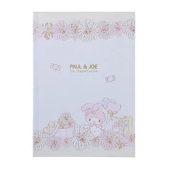 【日本Mark’s】PAUL & JOE x My Melody美樂蒂 筆記本A5 ‧ 白