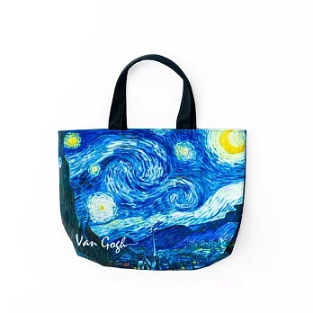 翡冷翠文創藝術小提袋｜梵谷《星夜+隆河上的星夜》