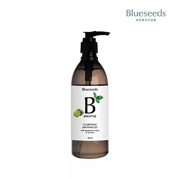 【Blueseeds 芙彤園】薄荷檸檬茶樹淨化沐浴露 350ml