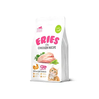 Eries 伊瑞思｜益生菌酵素無穀貓糧｜雞肉口味｜1kg