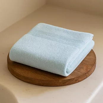 【日本本多毛巾】大阪泉州 檜木萃取 防臭純棉毛巾 ‧ 天藍