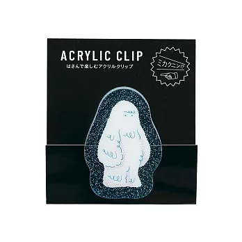 【日本Green Flash】神秘目擊！未確認生物系列 壓克力夾 ‧ 雪怪