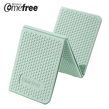 【Comefree 康芙麗】輕量好摺EVA運動墊/慢跑墊/跳繩墊 8mm (山綠色)