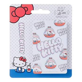 Hello Kitty的小日子SuperCard悠遊卡 果凍零錢包【受託代銷】
