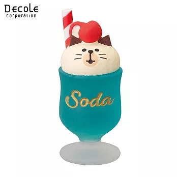 【DECOLE】concombre Santa’s DINER 聖誕節  奶霜蘇打貓