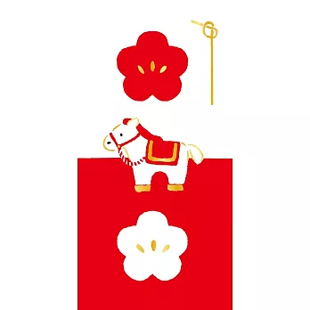 日本Wa-Life｜美濃和紙金箔紅包袋(2枚入)