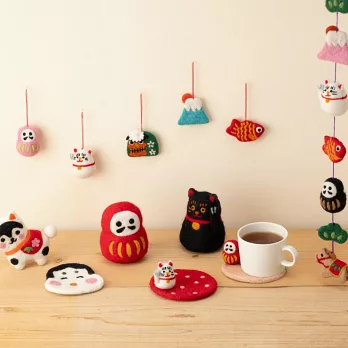 日本Mark’s｜干支招福毛氈造型擺飾