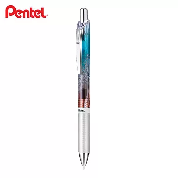 (2支1包)PENTEL 限量江戶切子極速鋼珠筆0.5 連菊紋