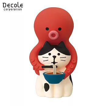 【DECOLE】concombre FUKU福MONO 開運富士山  對貓超溫柔的章魚