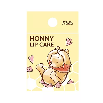 Millis 小熊維尼系列蜜香潤唇霜8g