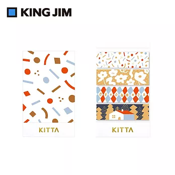 【HITOTOKI】KITTA隨身攜帶和紙膠帶 聖誕節 銅箔 (東出桂奈設計款)