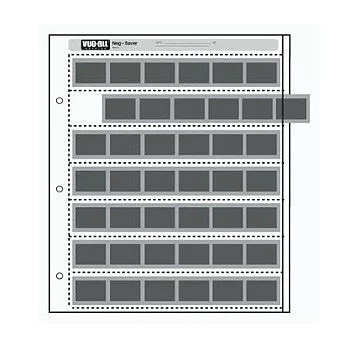 VUE-ALL 三孔負片保存頁35mm/6格X7行/25頁