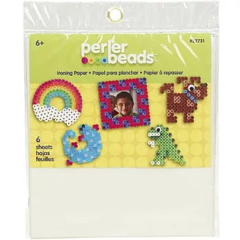 《Perler 拼拼豆豆》拼豆專用助燙紙（6片裝）